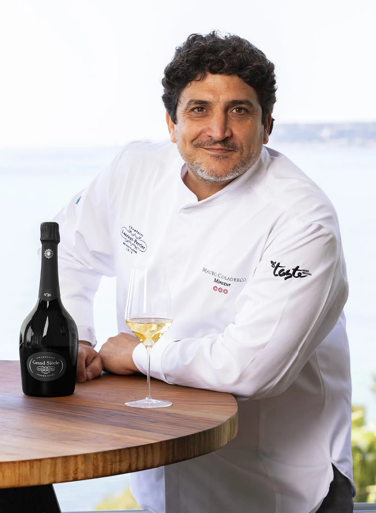 Mauro Colagreco, head Chef of the three-Michelin-starred restaurant Mirazur, Menton, France.