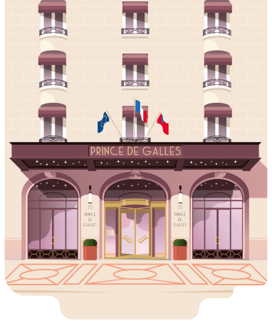 Le Prince de Galles, Paris